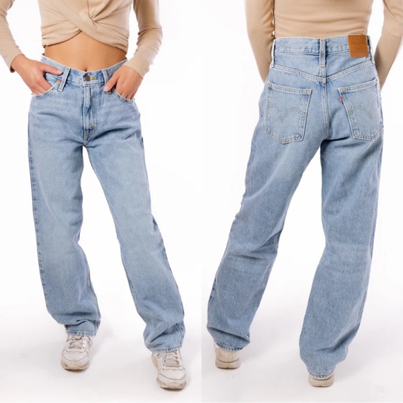 NEW Levi’s Dad Jean in This and That Light Wash - 25x30 - Picture 4 of 16